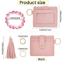 1Pc PU Leather Photocard Holders&nbsp;AJEW-CL0002-76B