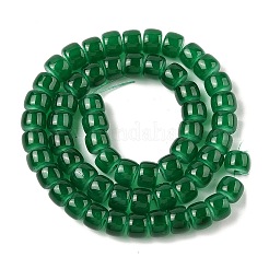 Baking Plating Glass Beads Strands&nbsp;GLAA-H036-01A