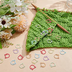 48Pcs 6 Colors Iron Knittings Tool&nbsp;DIY-UN0007-63