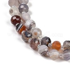 Natural Botswana Agate Beads Strands&nbsp;G-H057-A05-01
