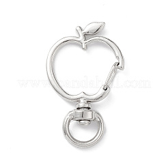 Apple Alloy Swivel Clasps&nbsp;X-FIND-L012-02P
