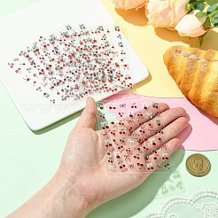 6 Sheets 2 Styles PVC Nail Art Stickers&nbsp;MRMJ-CJ0001-27
