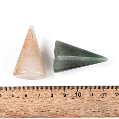 天然石と合成石のミックスストーンリングのディスプレイスタンド  円錐形  2.45~2.55x3.9~4.1cm&nbsp;G-T144-06M