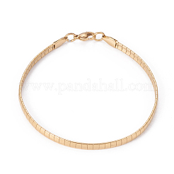 Ion Plating(IP) 304 Stainless Steel Chain Necklaces & Bracelets Sets&nbsp;SJEW-E334-01B-G