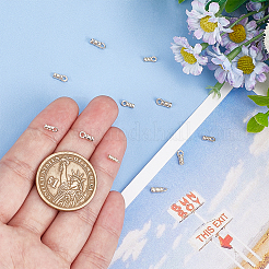 18Pcs 3 Styles 925 Sterling Silver Cord End&nbsp;STER-PH0002-11