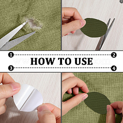 Self Adhesive Cloth Patch&nbsp;DIY-WH20011-38C