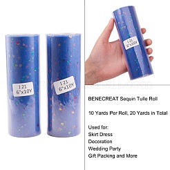 Heart Glitter Sequin Deco Mesh Ribbons&nbsp;OCOR-BC0007-21