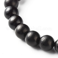 Energy Power Round Beads Stretch Bracelet for Men Women&nbsp;BJEW-JB06901