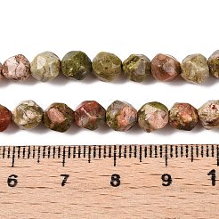 Natural Unakite Beads Strands&nbsp;G-T138-223