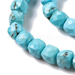 Natural Howlite Beads Strands&nbsp;G-G001-B02-05