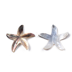 Natural Sea Shell Pendants&nbsp;SSHEL-T012-08