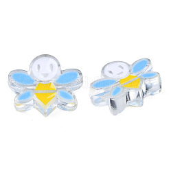 Transparent Acrylic Enamel Beads&nbsp;LS-TACR-N012-007A