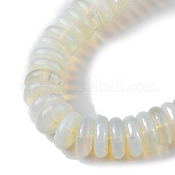 オパールビーズ連売り  ディスク  12x3.5~4mm  穴：1.4mm  約51個/連  7.48~8.19インチ（19~20.8cm）&nbsp;G-F743-06E