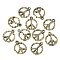 Tibetan Style Alloy Pendants&nbsp;TIBEP-K67-AB-NR