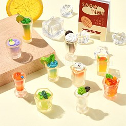 20Pcs 10 Styles Resin Cool Drink Miniature Display Decorations&nbsp;DJEW-CJ0001-22