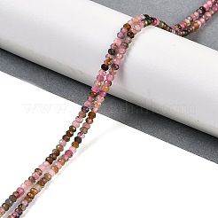 Natural Multicolor Tourmaline Beads Strands&nbsp;G-H071-A03-01