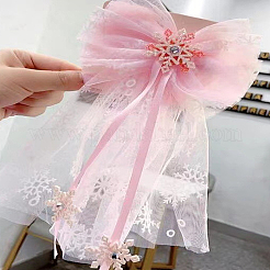 1 Roll Polyester Organza Ribbons for Sewing Christmas Decoration&nbsp;WINT-LP0001-01