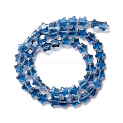Transparent Glass Beads Strand&nbsp;GLAA-F112-02H