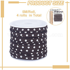 4 Rolls Faux Suede Cord&nbsp;LW-HY0001-01B