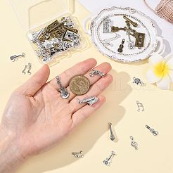 60Ps 20 Styles Musical Theme Tibetan Style Alloy Pendants&nbsp;FIND-FS0005-05