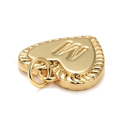 Rack Plating Real 18K Gold Plated Brass Pendants&nbsp;KK-E260-01G-M