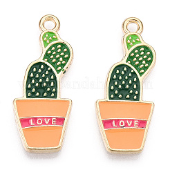 Alloy Enamel Pendants&nbsp;LS-ENAM-G212-14G-02