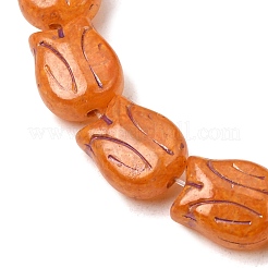 Painted Glass Beads Strands&nbsp;GLAA-Z021-20E