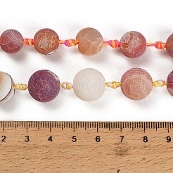 Dyed & Heated Natural Weathered Agate Beads Strands&nbsp;GG-CBAB9C6-M01-01
