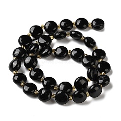 Natural Black Tourmaline Beads Strands&nbsp;G-H005-B10-01