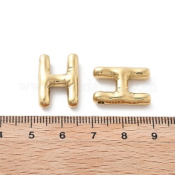 304ステンレスペンダント  14KGP本金メッキ  イオンプレーティング（ip）  バルーンレターチャーム  文字h  19x13.5x4.5mm  穴：2mm&nbsp;STAS-M111-22G-H