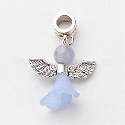 Tibetan Style Alloy European Dangle Charms&nbsp;PALLOY-JF00211