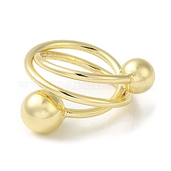 Brass Wrap Rings&nbsp;RJEW-Q778-07G