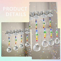 1Pc Crystal Suncatcher&nbsp;HJEW-DJ0001-14