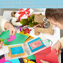 1 Set 6-Hole Plastic Binder Photo Albums&nbsp;DIY-GA0005-89