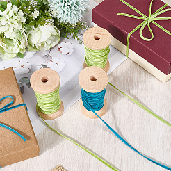 3 Rolls 2 Colors Velvet Ribbon&nbsp;OCOR-CP0001-20A