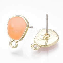 Alloy Stud Earring Findings&nbsp;PALLOY-S177-39-M