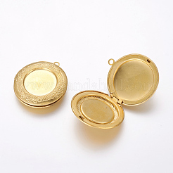 Brass Locket Pendants&nbsp;KK-P094-27
