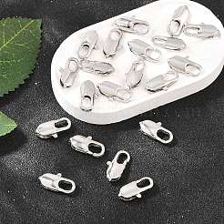 SHEGRACE Brass Lobster Claw Clasps&nbsp;XGR0008P-09P
