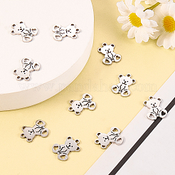 201 Stainless Steel Charms&nbsp;STAS-CJC0007-03