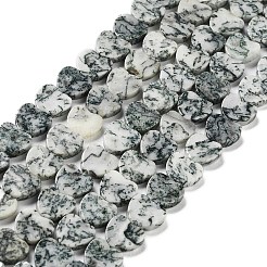 Natural Tree Agate Beads Strands&nbsp;G-G084-B12-02