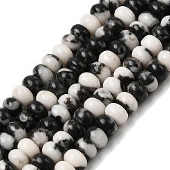 Natural Zebra Jasper Beads Strands&nbsp;G-A280-A22-01