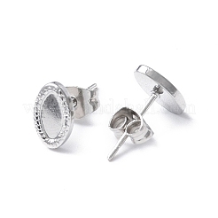 Non-Tarnish 304 Stainless Steel Stud Earring Finding&nbsp;EJEW-I285-29P