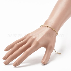 304 Stainless Steel Satellite Chain Bracelet&nbsp;BJEW-JB06523-02