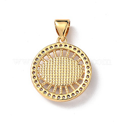 Lampwork Evil Eye Pendants with Clear Cubic Zirconia&nbsp;ZIRC-L102-11G-04