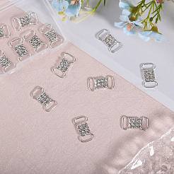 20Pcs Brass Rhinestone Buckles&nbsp;FIND-CA0008-35B