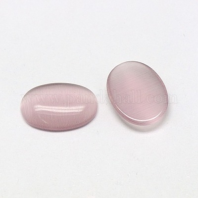 キャッツアイカボション  オーバル  アザミ  18x13x2.5~3.5mm&nbsp;CE-J005-13x18mm-27-1