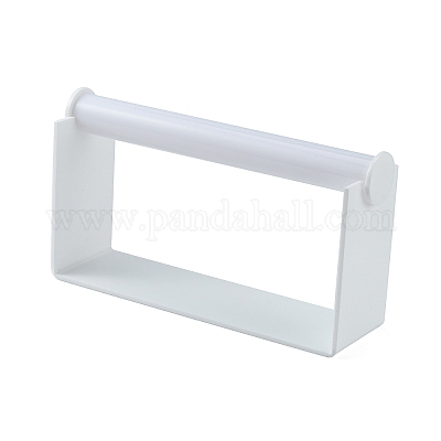 有機ガラスブレスレットディスプレイ アクリルと ホワイト 20.2x6x12cm