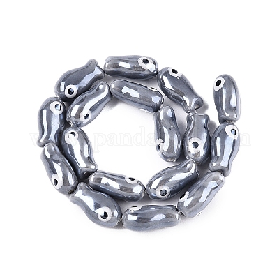 Handmade Porcelain Ceramic Beads Strands&nbsp;PORC-T006-03M-1