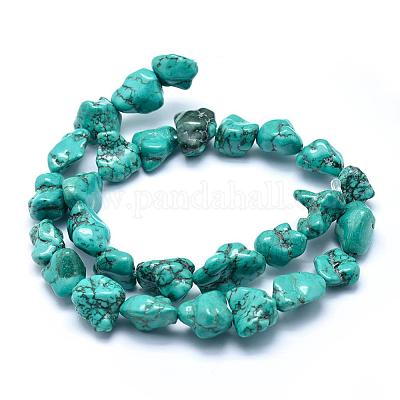 Natural Magnesite Beads Strands&nbsp;TURQ-G148-18B-1