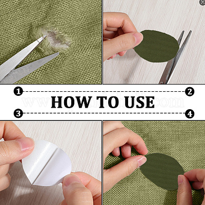 Self Adhesive Cloth Patch&nbsp;DIY-WH20011-38C-1